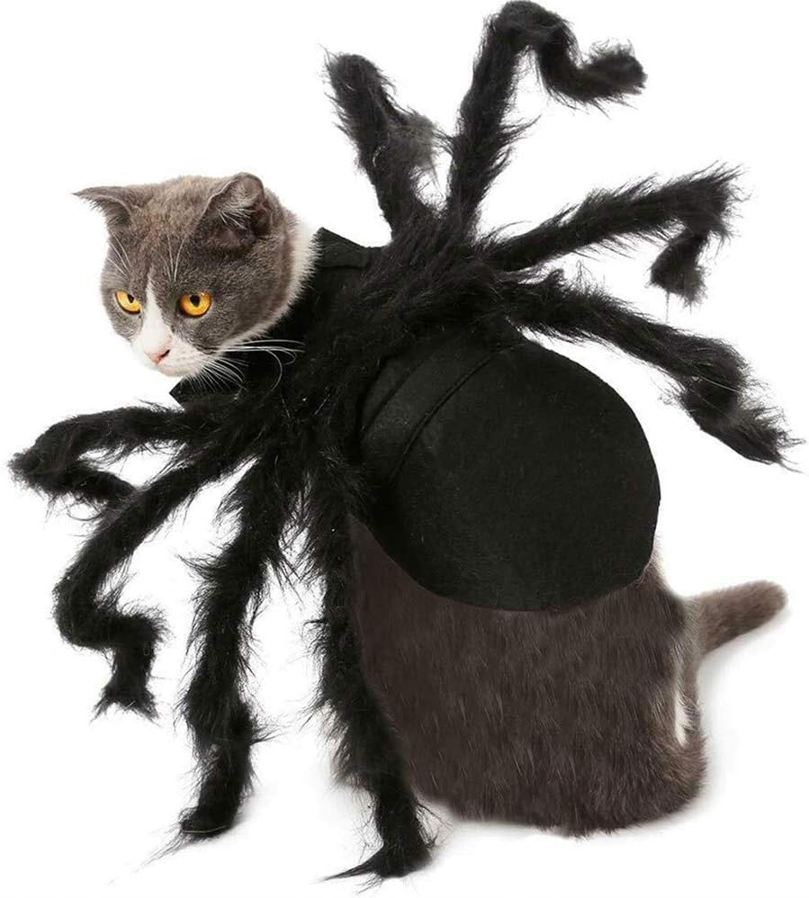 Adorable Spider Costume for Small Dogs and Cats - Perfect for Halloween Fun and Dress-Up!