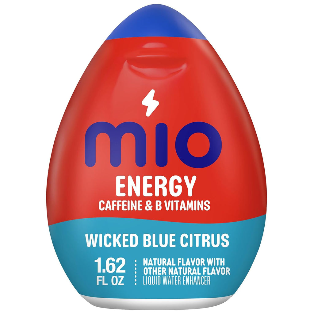 Energy Liquid Water Enhancer, Wicked Blue Citrus, 1.62 Fl Oz