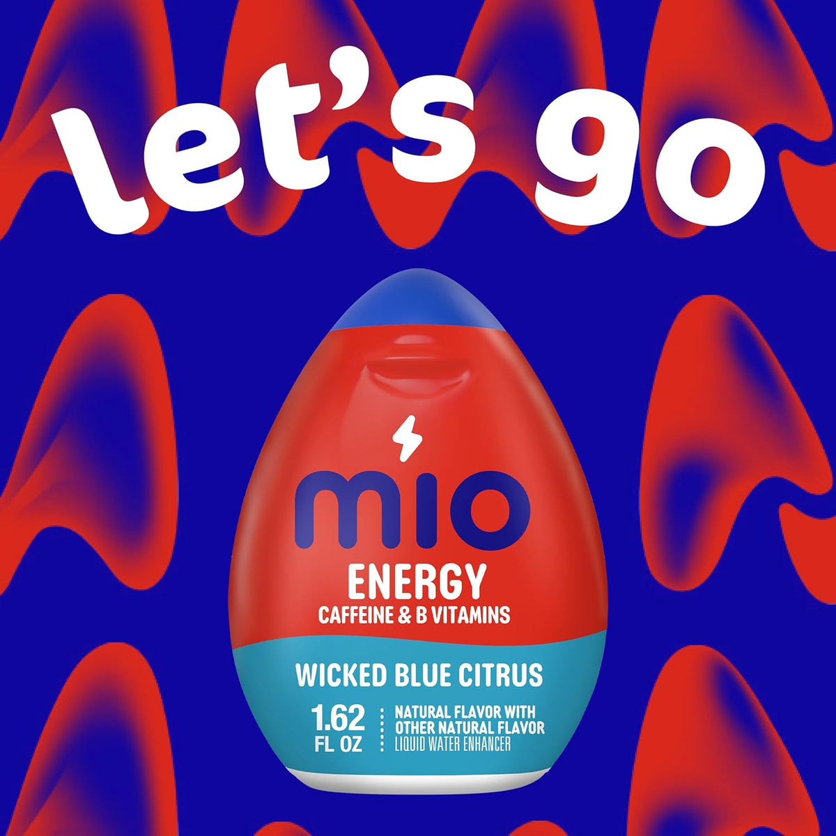 Energy Liquid Water Enhancer, Wicked Blue Citrus, 1.62 Fl Oz