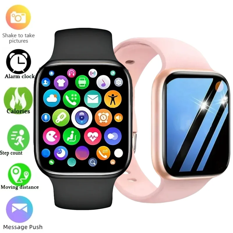Smartwatch Bluetooth Talk Smartwatch Message Alert Heart Rate Monitor Sports Watch for Android IOS Men Women