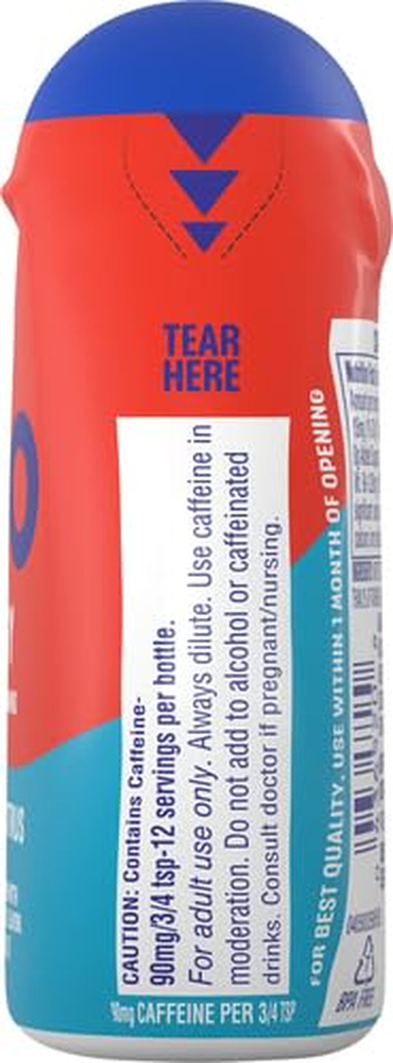 Energy Wicked Blue Citrus Flavored with Other Natural Flavor Liquid Water Enhancer, 1.62 Fl Oz Bottle (Pack of 3)