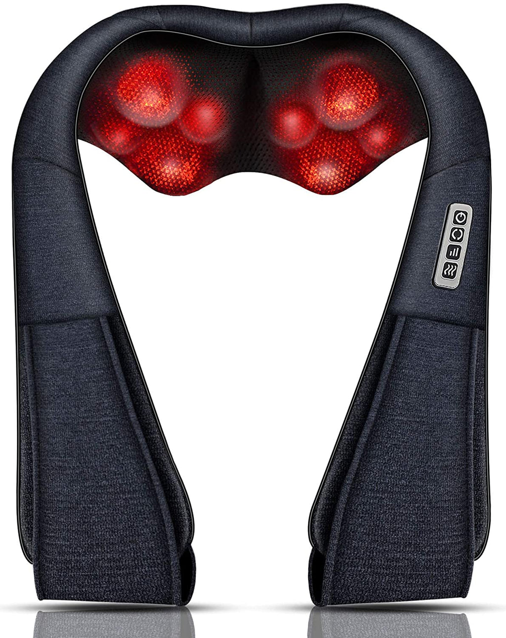 Mothers Day Gifts for Mom Wife Women, Shiatsu Back Shoulder and Neck Massager with Heat, Electric Deep Tissue 4D Kneading Massage, Best Gifts for Men Dad Husband, Fathers Day, Christmas