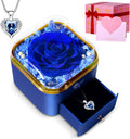 Rose Gifts for Mom, Preserved Eternal Flowers Rose Gifts for Women Wife Girlfriend on Mothers Day Anniversary Birthday Gifts for Women